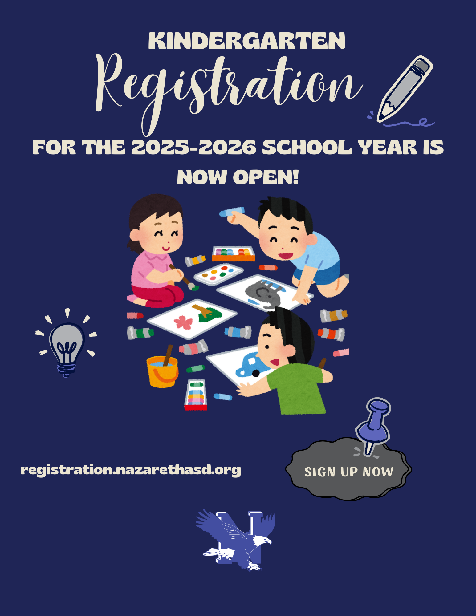  Kindergarten Registration is now open!
